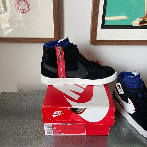 Leo men’s Nike Blazer Mid Rebel - Picture 3 of 5